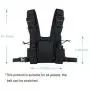 Lewong Universal Radio Chest Harness Bag Pocket Pack Holster for Two Way Radio (Rescue Essentials) Lewong Universal Radio Chest Harness Bag Pocket Pack Holster for Two Way Radio (Rescue Essentials)