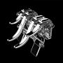 W6 Shooter Controller PUBG ROS Trigger Fire Aim Button for Mobile Game 1 Pair PUBG Mobile Game Fire Button Phone Gaming Trigger Shooter Controller