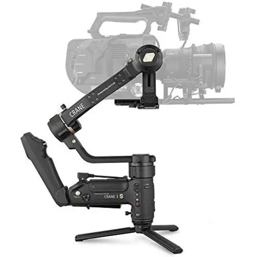 Zhiyun Crane 3S 3-Axis Gimbal Stabilizer for DSLR Camera Camcorder, Cinema Camera gimbal stabilizer for Sony Canon Panasonic Nikon, Up to 14.3lb playload Blackmagic 6K 4K Modular Design Smartsling Kit Zhiyun Crane 3S 3-Axis Gimbal Stabilizer for DSLR Camera Camcorder, Cinema Camera gimbal stabilizer for Sony Canon Panasonic Nikon, Up to 14.3lb playload Blackmagic 6K 4K Modular Design Smartsling Kit