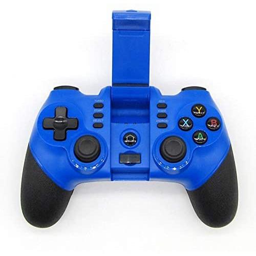 LFJNET Wireless Bluetooth Game Controller for iOS Android Phone Tablet PC Gaming Controle Joystick Gamepad Joypad Blue