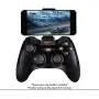 MFi Certified Wireless Game Controller, PXN 6603 Bluetooth Gamepad, YF2009 Gaming Controller Joypad with Adjustable Clamp Holder Compatible with IOS iPhone/iPad/iPod/Apple TV (Black)