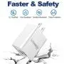 iPhone Chargers iPad Chargers, MAILESI 10W 2 Port Plug Travel Wall Charger Adapter with 2-Pack 6.6-Feet Lightning Cables Charge Sync Compatible with iPhones and iPads iPhone Chargers iPad Chargers, MAILESI 10W 2 Port Plug Travel Wall Charger Adapter with 2-Pack 6.6-Feet Lightning Cables Charge Sync Compatible with iPhones and iPads