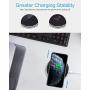 Vebach Fast Wireless Charger, Qi Certified Dubhe1 Wireless Charging Pad 7.5W Compatible with iPhone 11/11 Pro/11 Pro Max/Xs/Xs Max/Xr/X/8/8Plus, 10W Compatible with Samsung Galaxy Note 8 S7 S8 S9