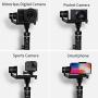 Feiyu G6 Plus 3-Axis Brushless Handheld Gimbal Stabilizer Splash-Proof 800g Payload 12 H Running Time for Smartphone/GoPro/Pocket Camera/Mirrorless Camera Like iPhone Sony a6500 Sony RX100 Canon