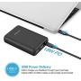 Charmast Smallest 10000 USB C PD Quick Charge Portable Charger, Mini Small 10400 mah Power Delivery QC Power Bank, Compact Phone External Battery Pack Chargers Compatible with iPhone, Samsung, Pixel