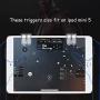 EMISH Mobile Game Controller for PUBG/Fornite/Knives Out/Rules of Survival Gamepad Trigger Aim Button L1R1 L2 R2 Shooter Joystick for iPhone Android iPad Mini 5 Phone Game Pad Accesorios (Renewed)