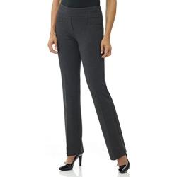 Rekucci Womens Secret Figure Pull-On Knit Bootcut Pant w/Tummy Control