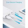 Anker Portable Charger PowerCore 20100mAh - Ultra High Capacity Power Bank with 4.8A Output, External Battery Pack for iPhone, iPad & Samsung Galaxy & More (White)