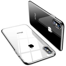 TORRAS Crystal Clear iPhone Xs Max Case, [Anti-Yellowing] Soft Silicone Shockproof TPU Slim Thin Protective Phone Cover Case for iPhone Xs Max 6.5 inch - Crystal Clear
