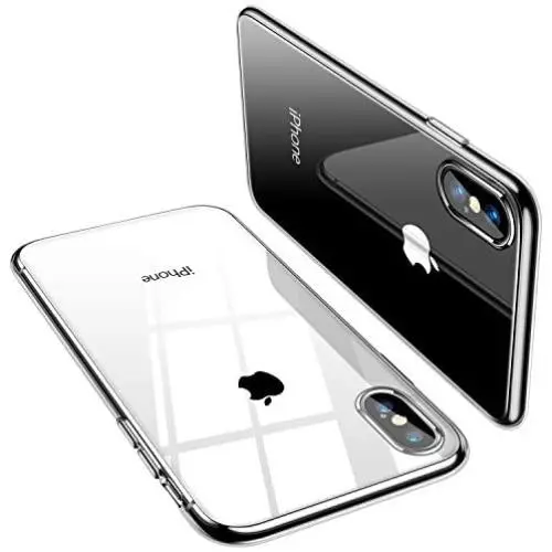 TORRAS Crystal Clear iPhone Xs Max Case, [Anti-Yellowing] Soft Silicone Shockproof TPU Slim Thin Protective Phone Cover Case for iPhone Xs Max 6.5 inch - Crystal Clear