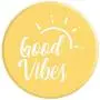 Good Vibes Cute Yellow Sun Beach Positive Energy Quotes Gift PopSockets Grip and Stand for Phones and Tablets Good Vibes Cute Yellow Sun Beach Positive Energy Quotes Gift PopSockets Grip and Stand for Phones and Tablets