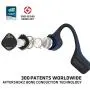 AfterShokz Air Open Ear Wireless Bone Conduction Headphones, Midnight Blue, AS650MB AfterShokz Air Open Ear Wireless Bone Conduction Headphones, Midnight Blue, AS650MB