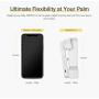 ZHIYUN Smooth X Gimbal Stabilizer for iPhone Smartphone, Extendable Selfie Stick, Foldable Handheld iPhone Gimbal, Vlog & YouTube Video, Face/Object Tracking, Bluetooth Remote, Gesture & Zoom - White