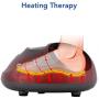 FlexiSpot Heated Foot Massager with Remote Control, Shitasu Massage Gifts, Deep Kneading, Air Compression Massage for Plantar Fasciitis, Relieve Muscle Pain, Improve Blood Circulation
