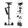 Sutefoto Portable S-60 Max Hight 0.6 Meter Handheld Stabilizer Pro Version for Camera Video DV DSLR - Weight Bearing Capability 0.2-3.5 Kilogram (7 Pound)