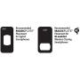 SCOSCHE MAGFMB MagicMount Universal Magnetic Flush Mount Holder for Mobile Devices in Frustration Free Packaging, Black