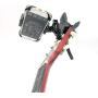 Combo Camera and Cell Phone Music Mount - Ukelele Guitar Headstock Mobile Phone Clamp Clip Mount for Smartphones and Gopro Action Cameras ~ Close Up Home Recording - Work for Any Microphone Stands