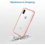 JETech Case for Apple iPhone Xs and iPhone X, Shock-Absorption Bumper Cover, Rose Gold