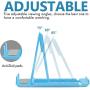 COOLOO Adjustable Cell Phone Stand for Desk, 6 Pack Smartphone Tablet Stand, Universal Foldable Multi-Angle Pocket Desktop Mobile Phone Holder (Multi-Colored)