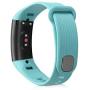 kwmobile Silicone Watch Strap Compatible with Huawei Honor Band 3 - Fitness Tracker Band with Clasp - Mint