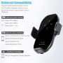 Wirelsss Car Charger,QI Fast Charging Air Vent Holder Auto-Clamping Smart Sensor Phone Holder for Car Compatible with iPhone 11/11 Pro/11 Pro Max/Xs MAX/XS/XR/X/8/8+,Samsung S10/S10+/S9/S9+