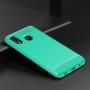 Samsung A20 case,Galaxy A20 Case,Galaxy A30 Case,MAIKEZI Soft TPU Slim Fashion Anti-Fingerprint Non-Slip Protective Phone Case Cover for Samsung Galaxy A20/A30(Mint Brushed TPU)