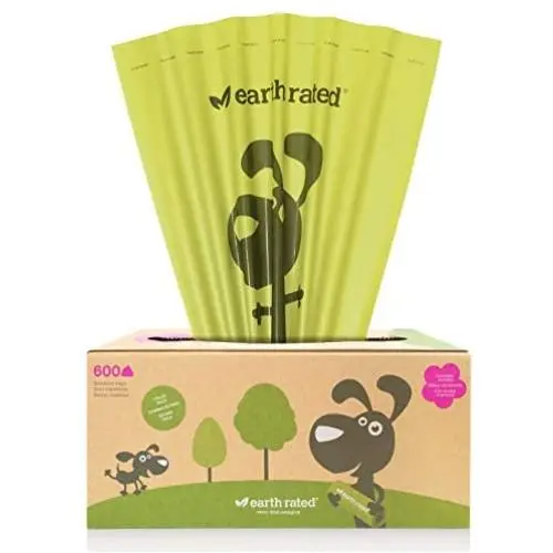 Earth Rated Dog Poop Bags, Dog Waste Bags on a Large Single Roll, Grab and Go, Guaranteed Leak-Proof, Great for Backyard Pickups, Each Poop Bag Measures 8 x 13 Inches Earth Rated Dog Poop Bags, Dog Waste Bags on a Large Single Roll, Grab and Go, Guaranteed Leak-Proof, Great for Backyard Pickups, Each Poop Bag Measures 8 x 13 Inches