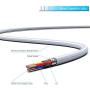 Aux and Charger Cable Compatible with iPhone to Headphone, 2 in 1 Aux Cable for Car with Charger Support iPhone6/7/8/X/Xs/Xr/iPad/iPod to Car Stereo or Headphone Audio Jack（Silver）