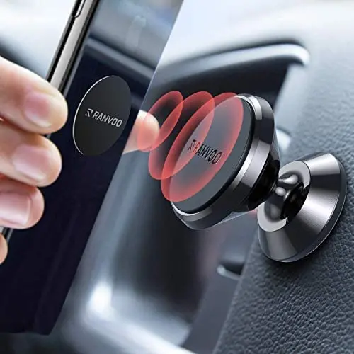 Magnetic Phone Car Mount, Ranvoo Universal Magnet Dashboard Adhesive Car Mount for iPhone SE/ 11 Pro Max/11 Pro/11/7/8/7 Plus/8Plus/Xs/XR/Note 10 S10 LG GPS (Black) Magnetic Phone Car Mount, Ranvoo Universal Magnet Dashboard Adhesive Car Mount for iPhone SE/ 11 Pro Max/11 Pro/11/7/8/7 Plus/8Plus/Xs/XR/Note 10 S10 LG GPS (Black)