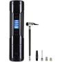 Tonsim Portable Electric Mini Air Pump for Air Compressor Tire Inflator lectric Pump with Digital Gauge LCD Display Rechargeable Li-ion Battery Charging