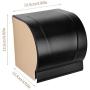 Waterproof Toilet Paper Holder Oil Rubbed Bronze Tissue Box Creative Wall Mount Bathroom Accessory