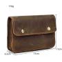NKns Waterproof Backpack Mens Wallet Leather Mens Pockets Mobile Phone Bag Small Bag Travel Wallet Mens Passport Holder