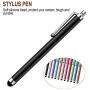 Stylus Pen 12 Pack of Pink Purple Black Green Silver Stylus Universal Touch Screen Capacitive Stylus for Kindle Touch ipad iPhone 6/6s 6Plus 6s Plus Samsung S5 S6 S7 Edge S8 Plus Note, Multicolor