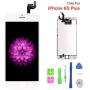 FFtopu Compatible with iPhone 6s Plus Screen Replacement White, FFtopu LCD Display 3D Touch Screen Digitizer Replacement Frame Cell Assembly Set with Free Repair Tools(5.5")