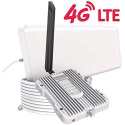 Amazboost Cell Phone Booster for Home -Up to 2,500 sq ft,Cell Phone Signal Booster Kit,All U.S. Carriers -Verizon,AT&T, T-Mobile, Sprint & More-4G 3G 2G LTE FCC Approved