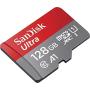 128GB SanDisk Ultra UHS-I Class 10 80mb/s MicroSDXC Memory Card works with  Samsung Galaxy S8, S8 Plus, S8 Note, S7, S7 Edge, S5 Active, S4 Cell Phones with Everything but Stromboli Memory Card Reader