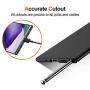 THREEBEES Samsung Galaxy Note 20 Ultra Case Slim Fit Ultra Thin Matte Finish Perfect Grip Hard Phone Case Cover for Galaxy Note 20 Ultra, Black