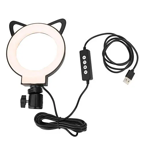 Qiilu LED Dimmable Right Fill Light, 3000-6000K Floor Lamp for Selfie Live Stream Makeup Qiilu LED Dimmable Right Fill Light, 3000-6000K Floor Lamp for Selfie Live Stream Makeup