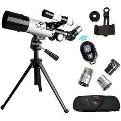 Gskyer Telescope, 60mm AZ Refractor Telescope, German Technology Travel Scope (Cell Phone Holder NOT included)