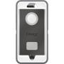 OtterBox Defender case for iPhone 6 PLUS/6s PLUS - Frustration Free Packaging - Glacier (White/Gunmetal Grey)