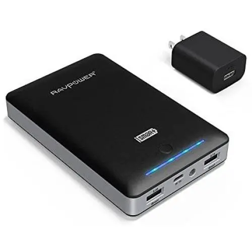 Portable Charger RAVPower 16750mAh Power Bank with 2A Wall Charger (Dual USB Ports, 2A Input, 4.5A Max Output) Cell Phone Charger Battery for iPhone 11/11 Pro/Max/8/X/XS/iPad Pro 2018/Android Devices