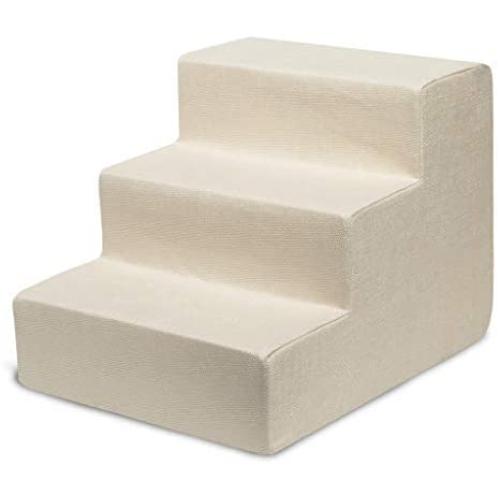 USA Made Pet Steps/Stairs with CertiPUR-US Certified Foam for Dogs & Cats by Best Pet Supplies