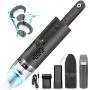 KITHELP Cordless Car Vacuum Hand-held Vacuum Cleaners USB Charging-Pet Hair Vacuums Powerful Suction Wet/Dry Lightweight Vac for Car Home Carpet Cleaning KITHELP Cordless Car Vacuum Hand-held Vacuum Cleaners USB Charging-Pet Hair Vacuums Powerful Suction Wet/Dry Lightweight Vac for Car Home Carpet Cleaning