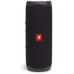 JBL Flip 5 Waterproof Portable Wireless Bluetooth Speaker Bundle with Hardshell Protective Case - Black