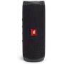 JBL Flip 5 Waterproof Portable Wireless Bluetooth Speaker Bundle with Hardshell Protective Case - Black
