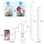 Selfie Stick Bluetooth, BlitzWolf 35 inch Super Long Extendable Selfie Stick with Wireless Remote and Tripod for iPhone Xs/XR/X/iPhone 8/8 Plus/Galaxy S9/S9 Plus/Note 8/S8/S8 Plus/More(White)