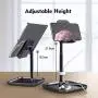 Licheers Cell Phone Stand, Adjustable Phone Stand for Desk Tablet Stand Compatible with iPad, iPhone, Android Smartphone, Nintendo Switch and More 4-11 inch Devices (Blue) Licheers Cell Phone Stand, Adjustable Phone Stand for Desk Tablet Stand Compatible with iPad, iPhone, Android Smartphone, Nintendo Switch and More 4-11 inch Devices (Blue)