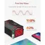 BESTEK 300Watt Pure Sine Wave Power Inverter Car Adapter DC 12V to AC 110V with 4.2A Dual Smart USB Ports BESTEK 300Watt Pure Sine Wave Power Inverter Car Adapter DC 12V to AC 110V with 4.2A Dual Smart USB Ports