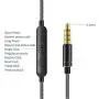 JUKSTG Earphones Noise Isolating in-Ear Headphones with Pure Sound and Powerful Bass with High Sensitivity Microphone and Volume Control