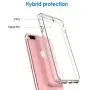 JETech Case for Apple iPhone 8 Plus and iPhone 7 Plus 5.5-Inch, Shock-Absorption Bumper Cover, Anti-Scratch Clear Back (HD Clear)